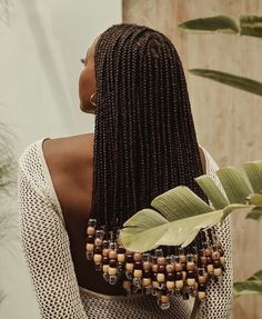 African Braids Hairstyles With Beads, Twists With Beads Hairstyles, Long Braids With Beads Hairstyles, Long Twists With Beads, Twist Braids Hairstyles With Beads, Short Beaded Braids, Short Hair With Beads, Long Box Braids With Beads