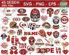 the san francisco cardinals football team decals