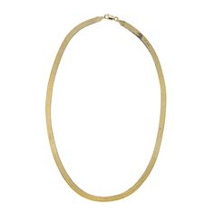 Make a statement in this oldie but-coming-back goodie! This yellow gold collar-like chain makes for a great layering necklace. Keep it simple with our small, or make a statement with the large--you can't go wrong! Gold 14k Chain Necklace, 16 Inch 14k Gold Chain Necklace, 14k Gold Chain Necklace, 16 Inch Length, Everyday Yellow Gold 16 Inch Chain Necklace, Classic Gold Herringbone Chain Necklace, Classic Gold Link Herringbone Necklace, Gold Classic Herringbone Link Necklace, Classic Gold Chain Choker Necklace, Everyday Yellow Gold Choker With Gold Chain