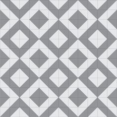 a gray and white pattern with squares on the bottom, diagonals in different directions