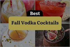 the best fall vodka cocktails