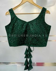 This is a made to measure  blouse.  I make it exclusively for my customers by using high quality velvet fabrics. I will only make it after you confirm your order. Blouse is made using Chikankari fabric. Anarkali Sequin Blouse For Reception, Party Velvet Sharara With Mirror Work, Embroidered Fabric For Festive Party Blouse, Festive Embroidered Fabric For Party Blouses, Party Velvet Saree With Resham Embroidery, Designer Green Sequined Blouse Piece, Green Zari Work Blouse For Party Wear, Green Zari Work Party Wear Blouse, Velvet Anarkali Choli For Parties