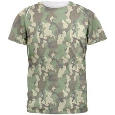 Rock this exclusive green woodland camo Old Glory design anywhere you go. Printed on an all-over cotton/polyester men's T-shirt. The dye sublimation process creates slight imperfections that are unique to each item. Relaxed Fit Camouflage Cotton T-shirt, Camouflage Cotton T-shirt With Sublimation Print, Camouflage Cotton Top With Sublimation Print, The Dye, Woodland Camo, Camo Designs, Old Glory, Heather White, Heather Black