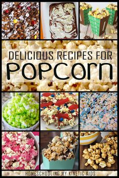 delicious recipes for popcorn that are easy to make