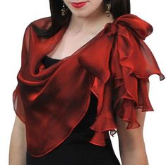 also, we will provide you each with some kind of dark red wrap/shawl to tie it all together Red Silk Scarf, Evening Scarf, Black Silk Scarf, Silk Scarf Wrap, Lipstick Red, Scarf Dress, Dress Wrap, Trendy Dress, Wrap Scarf