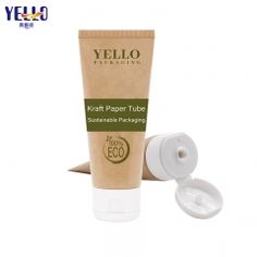 Brown Kraft Paper Cosmetic Squeeze Tubes Paper Cosmetic, Brown Kraft Paper, Cosmetic Packaging, Brown Kraft, Hand Cream, Kraft Paper, Facial Cleanser, Face Cream, Sunscreen