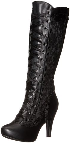 PRICES MAY VARY. Victorian boot Steampunk Boots, Granny Boots, Costume Boots, Victorian Boots, Gothic Bride, Ellie Shoes, Costume Shoes, Style Boots, Boots Knee