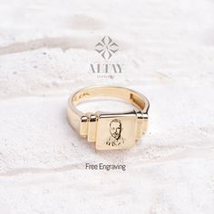 ABOUT PRODUCT This 14K Gold Signet Ring is suitable gift for girlfriend, mom and her. You can even buy as a birthday gift for your friends or anniversary gifts, If you want to add a special note we can write for you and put to inside of package. We manufacture our jewelry pieces with carefully and after production we double checking in quality control department. Our main idea is keep our items for daily wearing especially for minimalist jewelry pieces. 14K Gold Square Signet Ring, Personalized 14k Gold Signet Ring, Letter Ring, Monogram Ring, Star Chain, Gold Signet Ring, Main Idea, Signet Rings, Timeless Gifts, White Gold Band