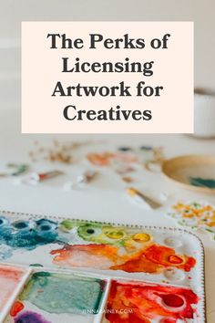 the perks of licensing artwork for creative kids to do with their art supplies