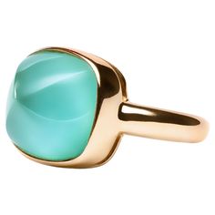 Alex Jona design collection, hand crafted in Italy, 18 Karat rose gold ring set with a sugar loaf quartz over turquoise, weighing 4 carats. Size US 6, can be sized to any specification. Dimensions: H x 29 mm, W x 29 mm, D x 11 mm - H x 0,82 in, W x 1,14 in, D x 0,4 in. Alex Jona jewels stand out, not only for their special design and for the excellent quality of the gemstones, but also for the careful attention given to details during all the manufacturing process. Alex's passion for jewels flows in splendid pieces entirely hand-crafted according to the best goldsmith Italian tradition. This piece will arrive at your door beautifully gift wrapped in Alex Jona boxes, put inside an elegant pouch or jewel box. OUR STORY Walking past number eight of Via Bogino, Palazzo Balbo di Vinadio, a baro Elegant Pouch, Rose Gold Ring Set, Italian Traditions, Gold Ring Sets, Design Collection, Manufacturing Process, Special Design, Ring Set, Rose Gold Ring