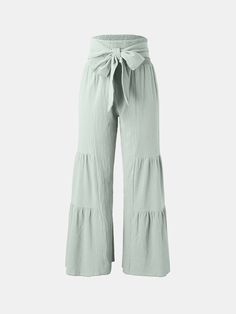 One of this seasons hottest trends, these wide leg trouser pair perfectly with those crop and tight fitting tops and casual shoes. Features: Basic style Sheer: Opaque Material composition: 95% polyester, 5% spandex Care instructions: Machine wash cold. Tumble dry low Size US Bottom Length Waist Hip S 4 40.6 24.8 40.6 M 6/8 40.9 26.8 42.5 L 10/12 41.5 28.7 44.5 XL 14 42.1 30.7 46.5 2XL 16 42.7 32.7 48.4 Travel Size Beauty Products, Chic Pants, Jumpsuit Jacket, Vintage Havana, Basic Style, Shop Swimwear, Hottest Trends, Hat Hairstyles, Fashion Pants