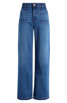 Madewell Emmett Patch Pocket Wide Leg Jeans | Nordstrom Wide Legs, Fall Wardrobe, Wide Leg Jeans, Patch Pocket, Leg Jeans, Madewell, Lush, Wide Leg, Nordstrom