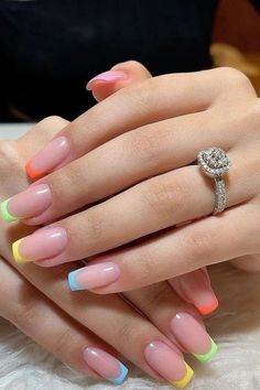 Nagel Tips, Pink Gel, Simple Gel Nails, Casual Nails, Cute Summer Nails, Short Acrylic Nails Designs, Short Acrylic Nails, Nail Accessories