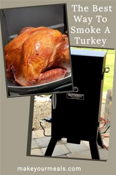 Turkey In Smoker Recipe, Electric Smoked Turkey, Smoked Whole Turkey In Electric Smoker, Smoked Turkey In Electric Smoker, Smoked Turkey Electric Smoker, Electric Smoker Turkey Recipes, Turkey In Electric Smoker, Propane Smoker Recipes