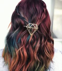 Unique Hair Color, Spring Hair Color, Unique Hair, Winter Hair Color, Spring Hairstyles, Hair Dye Colors, Cool Hair, Unique Hairstyles