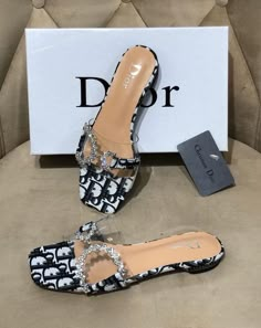 Slip On Sandal, Wedding Shoe, Fashion Shoes, Dior, Slip On, Sandals