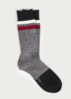 Buy this casual comfy men's boot sock knit with non-itchy wool blend for extra warmth for your lovely foot. Pairs perfectly with your favourite winter boots! Winter Sporty Socks With Ribbed Cuffs, Sporty Winter Socks With Ribbed Cuffs, Black Casual Outdoor Socks, Casual Black Socks For Outdoor, Black Outdoor Winter Socks, Black Winter Outdoor Socks, Cozy Black Knitted Socks, Black Knitted Socks For Stocking Stuffer, Warm Black Socks For Stocking Stuffers