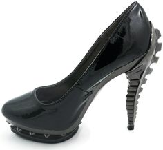 Step out in style with these sleek gothic matte black skeleton heel platform pumps. perfect for adding a touch of edge to any look, these shoes are a must-have for any fashionista looking to stand out. Chrome Skeleton, Reward Board, Gothic Things, Steampunk Shoes, Gothic Music, Alternative Shoes, Gothic Shoes, Rockabilly Outfits, Black Punks