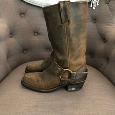 Great Boots! Good Condition Cowgirl Accessories, Frye Boots, Frye Shoes, Shoes Heels Boots, Shoes Women Heels, Heeled Boots, Shoes Heels, Size 6, Women Shoes