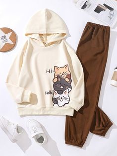 Hoodies For Girls Cute, Clothes 12-13, Hudi Item Girl, Clothes For Girls 10-12, Hoodie For Girls Fashion, Anime Clothes Outfits, Cute Clothing Styles, Clothes From Shein