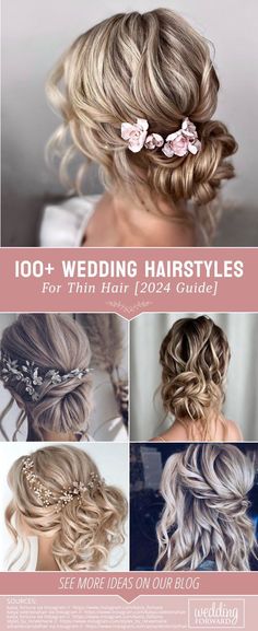 the ultimate guide to wedding hairstyles for thin hair