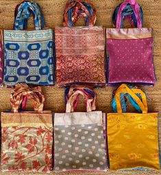 Handmade: Goods Material: Silk Colour: Various, many Different and Beautiful Colours Sizes: Available in different sizes 6x6, 8x8, 10x10, 12x12, 12x14, 14x16 Inches Use: Best Gifts With clothing packing, gifts packing, & other more use for gifts. Question: if you looking for any other materials or sizes in bags or pouches For your shop you can Send us message for query Carry Bags Design For Shop, Cloth Bags Design, Silk Bags Handbags, Saree Bags Handmade, Potli Bag Pattern, Saree Bags, Crochet Potli Bag, Gifts Packing, Recycled Bags