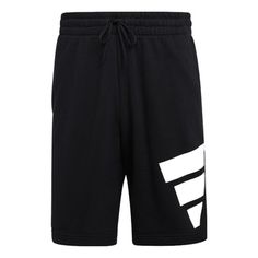 Adidas Fleece 3B Shorts H46551 (Men's) Adidas Logo Cotton Athletic Shorts, Adidas Logo Cotton Athleisure Shorts, Athleisure Adidas Logo Cotton Shorts, Adidas Cotton Workout Bottoms, Branded Cotton Workout Bottoms, Adidas Cotton Gym Bottoms, Adidas Fleece, Casual Clothing, Casual Outfits