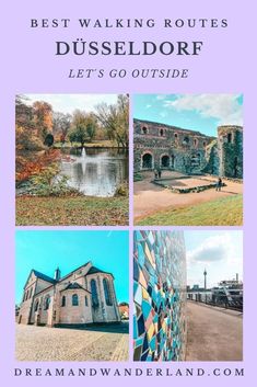 the best walking routes in dusseldorf, let's go outside