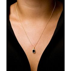 Bold and beautiful onyx is showcased in this stunning jewelry set, designed with octagon-cut stones, in a beautiful pendant necklace with matching ring and stud earrings..Onyx: 6 x 4mm; 7 x5mm.Set in 14k gold-plated sterling silver.Approx. necklace length: 18'; approx. drop: 5/8'.Spring ring clasp closure; cable link chain.Approx. earring diameter: 1/5'.Post back closure.Sign up for Macy's WorryNoMore® Jewelry & Watch Protection program within 30 days of purchase. Before delivery, call Customer Beautiful Pendant Necklace, Macys Jewelry, Matching Rings, Stunning Jewellery, Gold Plated Sterling Silver, Spring Rings, Free Jewelry, Ring Necklace, Jewelry Set