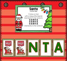 santa's letter and number matching game for kids to play with the christmas theme