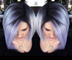 Lilac Hair, Lavender Hair, Short Hair Color, Hair Color And Cut, Pastel Hair, Grunge Hair, Hair Today, Great Hair, Hair Dos