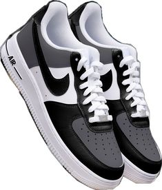 Sporty Black Custom Sneakers With Laces, Black Fade-resistant Custom Sneakers For Sports, Custom Black Fade-resistant Sneakers For Sports, Gray Nike Air Force 1 Lace-up For Streetwear, Gray High-top Nike Air Force 1, Black Nike Air Force 1 Low-top Breathable, Modern Black Custom Sneakers With Laces, Black Nike Air Force 1 Breathable Sporty, Gray Low-top Nike Air Force 1 For Sports