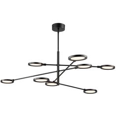 The Spectica Chandelier is an entirely modern take on the classic chandelier, featuring LED discs extending outward on thin straight metal arms. The arrangement and light direction can be tailored to your needs using the swiveling canopy, adjustable arms and rotating heads. This piece is perfect for enhancing dining areas, foyers, and offices with contemporary flair. 120V: TRIAC and ELV dimmable. 277V: 0-10V dimmable. Classic Chandelier, Floating Lights, Conference Rooms, Linear Suspension, Traditional Chandelier, Tech Lighting, Led Chandelier, Chandeliers And Pendants, Sloped Ceiling