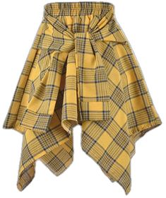 yellow plaid skirt boogzel apparel High Waist Plaid Skort For Spring, Spring Plaid High Waist Skort, High Waist Plaid Mini Skirt For Summer, Summer High Waist Plaid Mini Skirt, Summer Plaid Mini Skirt, Plaid Skirted Bottoms For Summer, Plaid Skirted Bottoms For Spring, Spring Plaid Skirted Bottoms, Plaid Mini Skirt Bottoms For Spring