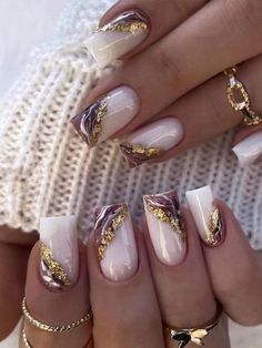 Nail Glue Remover, Colored Nail Tips, Nagel Tips, Colorful Nails, Gold Nail, Nail Type, Get Nails, Stick On Nails, Nailed It