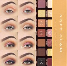 Soft Glam Pallet Makeup Looks, Soft Glam Abh Palette Looks, Anastasia Beverly Hills Soft Glam Palette Looks, Anastasia Beverly Hills Soft Glam Pallet, Soft Glam Makeup Palette, Normal Eyeshadow Look, Anastasia Palette Looks Soft Glam, Soft Glam Palette Looks Step By Step, Soft Glam Pallet Looks