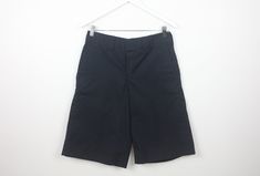 Vintage Dickies brand shorts Size 30 waist Waist - 30 inches Inseam - 12 inches Hips - 36 inches Rise - 11 inches Great condition cai34 Skate Shorts, Vans Shorts, Black Denim Pants, 90s Shorts, Vintage Dickies, Baggy Shorts, Zippered Cardigan, Y2k Baggy, Blue Denim Shorts