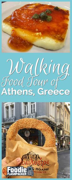 the walking food tour of athen's, greece