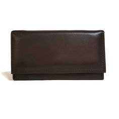 Looking for a wallet with plenty of room to fit all of your cash, cards, and coins that will last a lifetime? If so, you'll love this beautiful wallet crafted from  * GENUINE COWHIDE LEATHER !  * HANDMADE  by talented  artisans, this wallet features 6 card slots, and 8 bill compartments. * MINIMALIST DESIGN that is as attractive as it is tough. This wallet is sure to last many years with proper care and will effortlessly match any handbag.    Product features: 💮6 card slots 🏵2 interior zippere Modern Brown Wallet With Interior Key Chain Holder, Modern Brown Clutch Wallet, Classic Trifold Coin Purse For Everyday Use, Brown Rfid Blocking Coin Purse, Brown Trifold Coin Purse For Travel, Brown Trifold Coin Purse For Everyday Use, Brown Trifold Coin Purse, Everyday Brown Trifold Coin Purse, Brown Trifold Coin Purse With Rfid Blocking