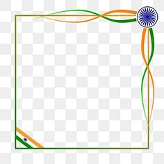 India Border Design, Indian Clipart, Ashoka Chakra, Republic Day Indian, Flag Clipart