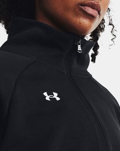 Ultra-soft cotton-blend fleece with brushed inside for extra warmth|½ zip front makes for easy layering|Ribbed cuffs & bottom hem Jogging Nike, Zip Up Top, Brand Clothes, Heather White, Newborn Dresses, Loungewear Shorts, Nike Hoodie, Hem Style, Casual Coat