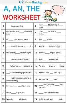 an english worksheet for kids to learn with pictures and writing words on it