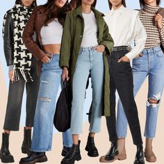 Wearing Chelsea Boots With Jeans, Chelsea Boots Jeans Woman, What Boots With What Jeans, What Pants To Wear With Chelsea Boots, How To Wear Chealse Boots Women, Blazer And Chelsea Boots Outfit, Jeans And Chelsea Boots Outfit, How To Style Tan Chelsea Boots Women, Women’s Outfits With Chelsea Boots