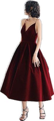 Red Velvet Dress For Prom, V-neck Velvet Dress, A-line Velvet Cocktail Dress, Velvet V-neck Wedding Dress, Velvet V-neck Dress For Wedding, Velvet V-neck Evening Dress For Prom, Velvet V-neck Midi Dress For Evening, Elegant V-neck Velvet Prom Dress, Elegant Velvet V-neck Prom Dress