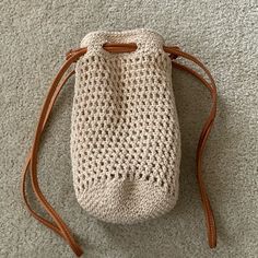 Ralph Lauren Crochet Small Bucket Bag. Made In Italy, Leather Double Straps. Exterior Features Double Leather Drawstring Closure And Beautiful Crochet Pattern. Interior Features A Cotton Canvas And Ralph Lauren Made In Italy Patch. Can Fit A Wallet, Phone, Keys, Lipstick Etc. Measures 7”Length X 9”Height X 6”Wide Single Strap Drop Is 17 Inches Double Strap Drop Is 8 Inches Nwot And Perfect For Summer! Cream Crochet Bucket Bag With Adjustable Strap, Cream Woven Crochet Pouch Bag, Beige Crochet Pouch Shoulder Bag, Crochet Pouch Shoulder Bag In Beige, Crochet Beige Pouch Shoulder Bag, Casual Beige Crochet Bucket Bag, Chic Cream Crochet Shoulder Bag, Chic Crochet Cream Shoulder Bag, Cream Crochet Pouch Bag With Adjustable Strap