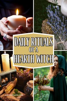 Dive into the daily life of a hearth witch and find out how to incorporate their rituals into your home. Home And Hearth Witch, Hearth Witch Spells, Hearth Witch Altar, Cleaning Ritual Witch, Hearth Witch Aesthetic Home, Spell To Find A New Home, Witch Apothecary Aesthetic, Hearth Witch Aesthetic, Hearth Witchcraft