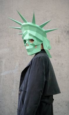 Statue Of Liberty Skull Mask,DIY Head,Instant Pdf download,Polygon mask,Paper Mask,Printable, 3D Skull Masks,Low Poly,Papercraft Face Mask,Template,HalloweenTotal PDF pages: 35Pattern pages: 27Difficulty: hardWhat do I get if I buy one of your products?You will get:- Instant download file containing mask pattern and instructions- Instructions in English- Help File with illustration of the building steps- Fitting instructions.Are the masks coloured?No, our mask patterns are not coloured. You need Polygon Mask, Statue Of Liberty Skull, 3d Masks, Face Mask Template, Goat Mask, Skull Masks, Low Poly Papercraft, Mask Printable, Cardboard Mask