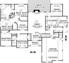 this is the first floor plan for these house plans