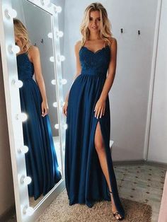 Cute Strapless Backless Red Homecoming Dresses Short Prom Dresses, Bac – Shiny Party Blue Lace Prom Dress, Graduation Dresses Long, Trendy Prom Dresses, Prom Dress Ideas, Lace Formal Dress, Prom Dresses Two Piece, Blue Evening Dresses, Cute Prom Dresses, Graduation Dresses