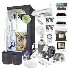 the ultimate grow kit includes two plants and accessories